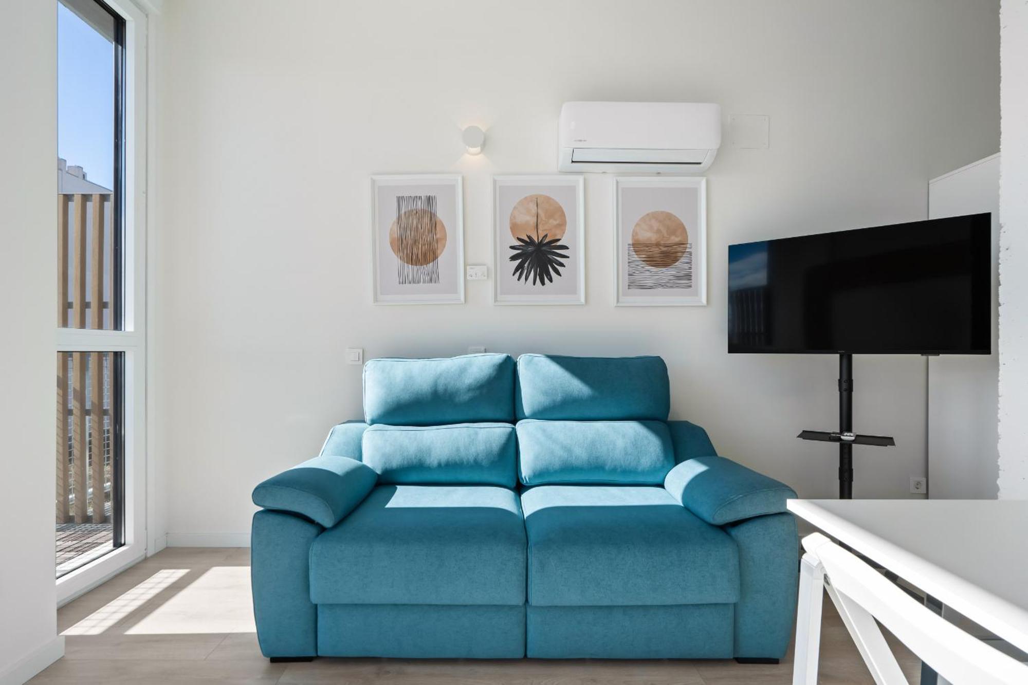 Apartment Loft Reformado Industrial Con Garaje Alquiler Temporal *