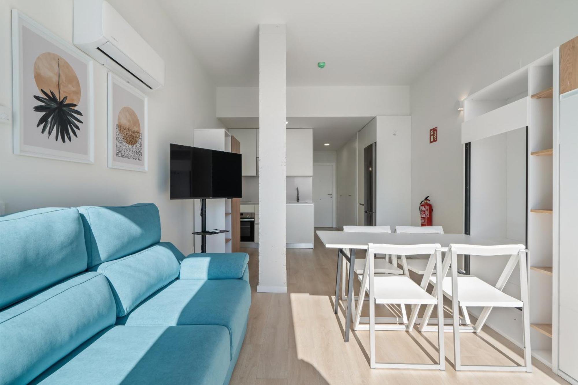 Apartment Loft Reformado Industrial Con Garaje Alquiler Temporal *